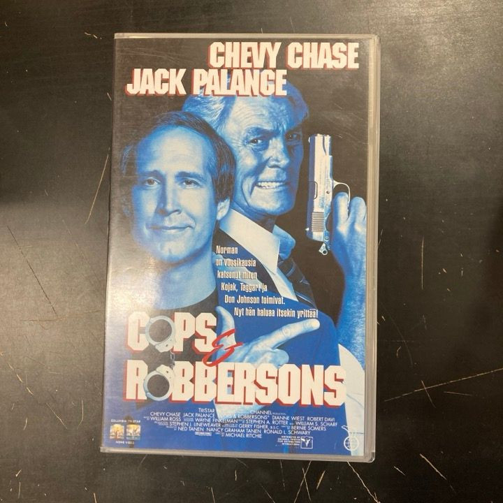 Cops & Robbersons VHS (VG+/M-) -komedia-